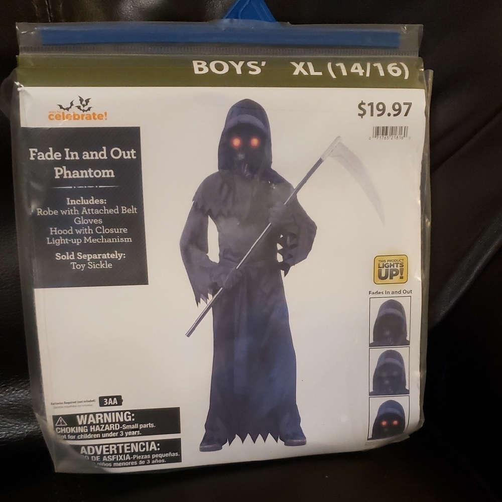 Boys' Phantom Costume - Black